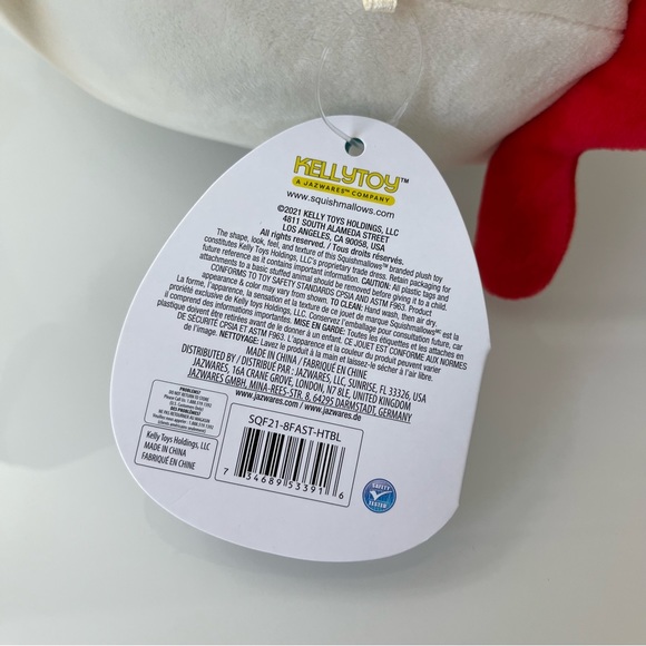 *SOLD* NWT Squishmallows Todd Chicken 8” Squishmallow Farm Squad - Picture 9 of 9